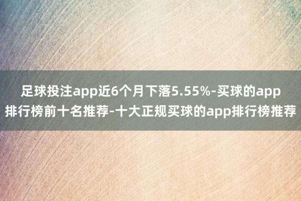 足球投注app近6个月下落5.55%-买球的app排行榜前十名推荐-十大正规买球的app排行榜推荐